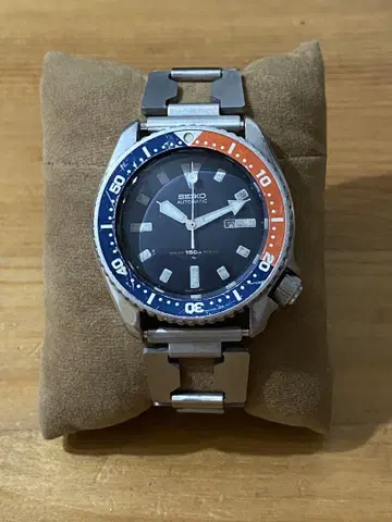 SEIKO 자동 태엽 시계 150m 다이버즈 4205 펩시