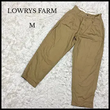 [ LOWRYS FARM ] 로리즈팜 테이퍼드 팬츠 M 베이지