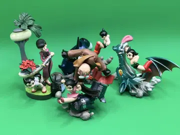 카이요도 테즈카 오사무 철완 아톰 피규어 4개 세트