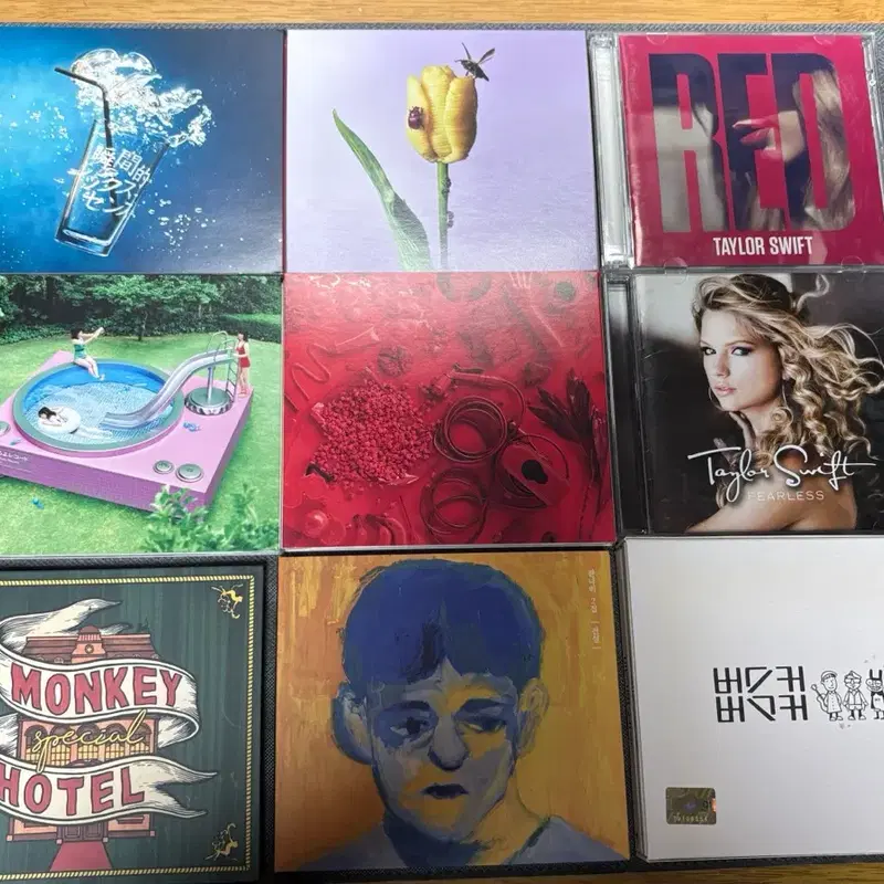 CD 음반 모음 (잔나비/테일러 스위프트 등)