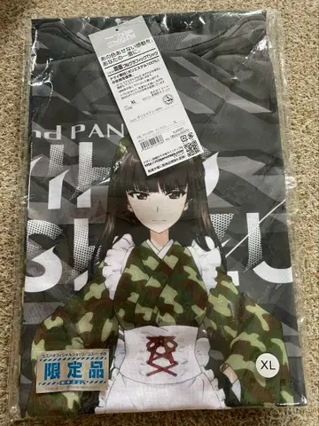 한정판 새로 그린 니시즈미 시호 양면 풀 그래픽 T셔츠 XL 사이즈
