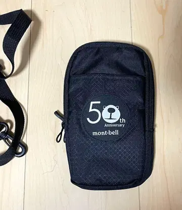 mont-bell 50주년 몬타베어 로고 숄더백 잡지 부록