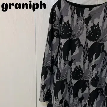 graniph 니트탑 그레이
