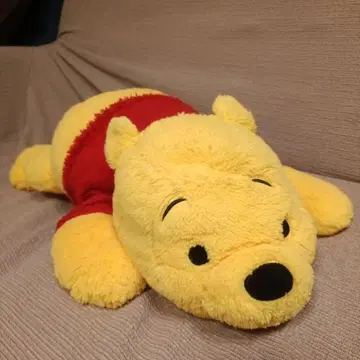 디즈니 리조트 한정판 곰돌이 푸 봉제 인형 늘어뜨린