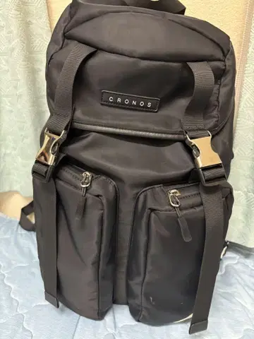 CRONOS 블랙 백팩 백팩