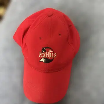 나이키 폭스힐스 빨간색 캡