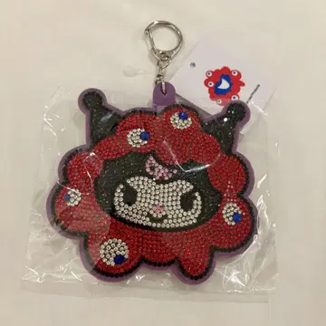 쿠로미 미야쿠미야쿠  키라키라 가죽 키링 산리오 sanrio