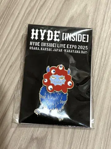 HYDE 미야쿠미야쿠 변신 흔들흔들 핀 배지 SNOWMONSTE