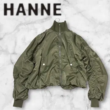 HANNE 앙 벌룬헴 MA-1 아우터 카키