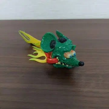 레어! RATFINK 라트 핑크 안테나 토퍼