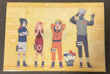 NARUTO 산리오 클리어 파일 나루토 사스케 사쿠라 카카시