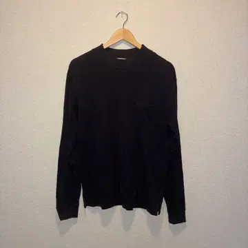 FRUIT OF THE LOOM 블랙 긴팔 셔츠 M