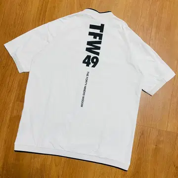 TFW49 모크넥 T셔츠 화이트 XL junhashimoto