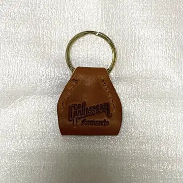 Gibson 키링형 피크 케이스 천연 가죽