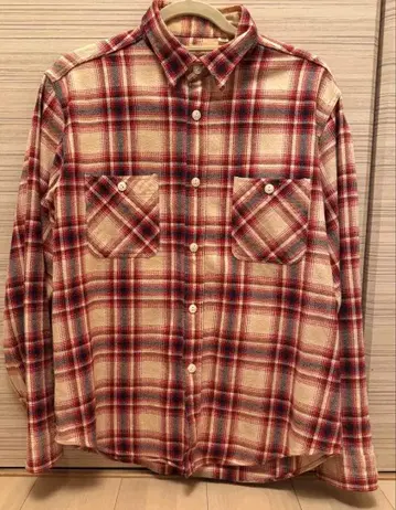 sugar cane 체크 셔츠 size L 컨디션 최상