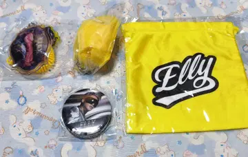 ELLY 코일 체인 키링 복조리 퍼 키링 캔뱃지