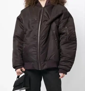 Y/project 트위스티드 라펠 봄버 재킷