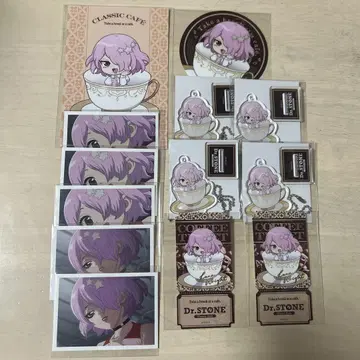 Dr.STONE AMO 카페 루나 세트