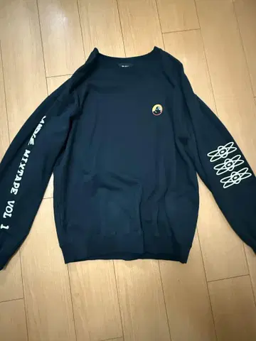 XLARGE 그래픽 트레이닝복 L 네이비