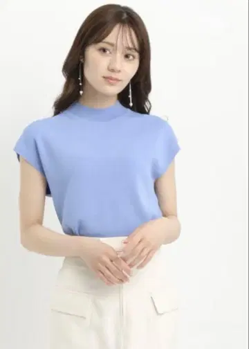 Andemiu [ 접촉 냉감 ] 소우바리 프렌치 니트