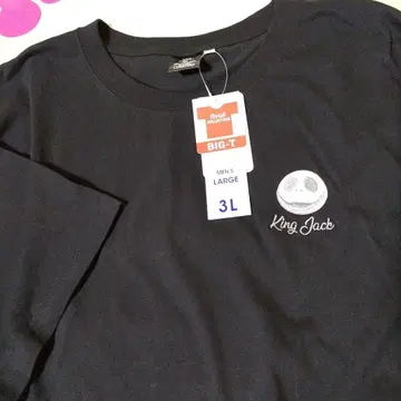 택 포함 새상품 나이트메어 팀 버튼 아베일 T셔츠 블랙 3L