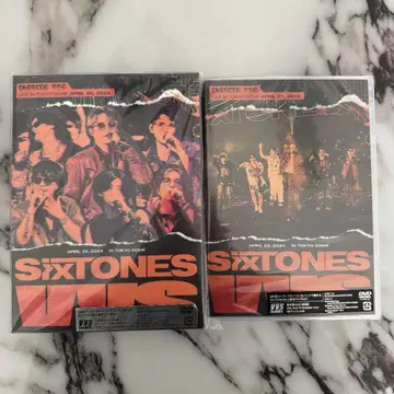 SixTONES VVS 초회 한정판 일반ver DVD