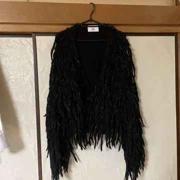 jouetie 볼륨 프린지 가디건 가디건 쥬에티