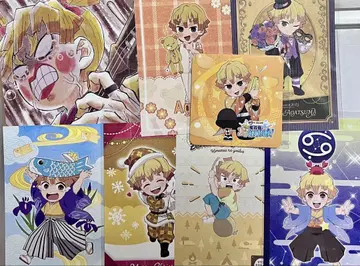 귀멸의 칼날 ufotable Cafe 젠이츠 엽서 세트