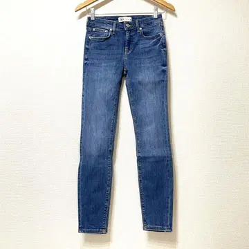 새상품급 자라 ZARA 스키니 데님 청바지 팬츠 신축 스트레치