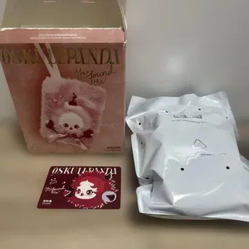 POPMART SKULLPANDA 스컬 팬더 미니 백 빨간색