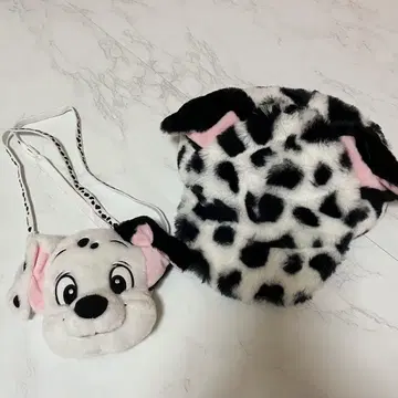 101마리 강아지 팬캡 미니백 세트