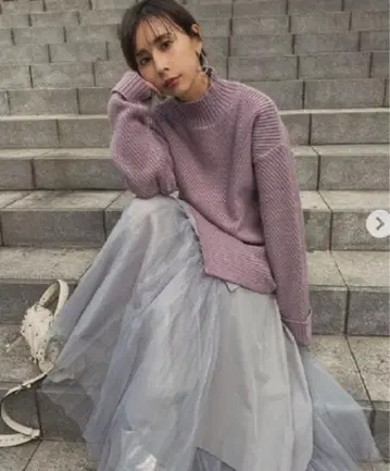 AMERI ASKEW SLIT KNIT