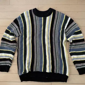 ZARA 멀티 컬러 스트라이프 니트 M