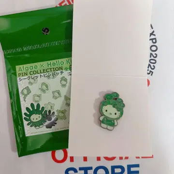 오사카 만박 일본관 모 키티 핀 배지 카사노리