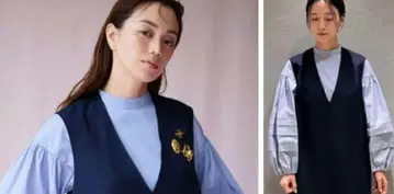 미라 오웬 완판 V넥 롱 원피스만! 새상품급