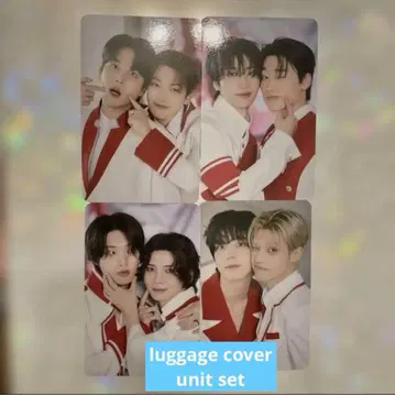 ateez aniteez 수하물 커버 유닛 트레이딩 카드