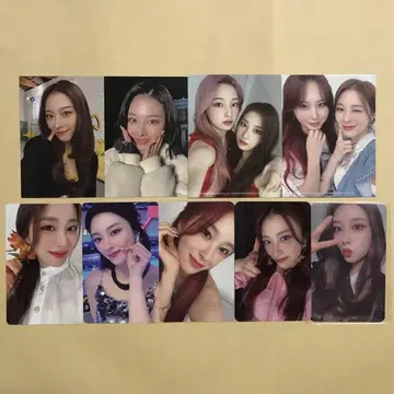 Rocket Punch 윤기 YUNKYOUYNG 트레이딩 카드 9장 세트