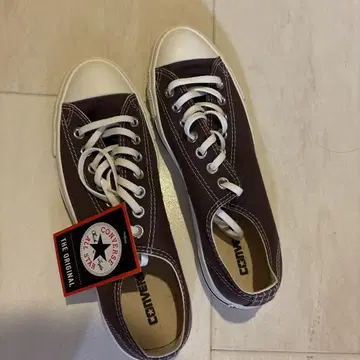 CONVERSE 다크 브라운 스니커즈 27cm
