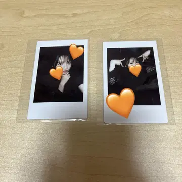 후르츠 지퍼 마나카 마나 생탄제 폴라로이드 진제 2점 세트