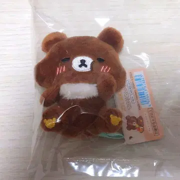 [택 포함] 산엑스 차이로이코구마 테노리 봉제 인형 만푸쿠 마쿠마쿠