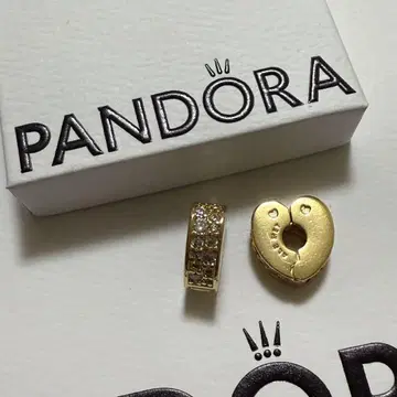 PANDORA 하트 클립 참