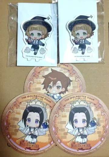 아이돌 마스터 SideM 애니메이트 카페 모후모후엔 아크릴 스탠드 코스터