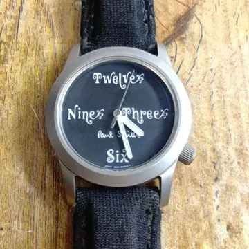 진품 레어 중고 작동품 6038-G13133 TA 폴 스미스 3바늘 쿼츠