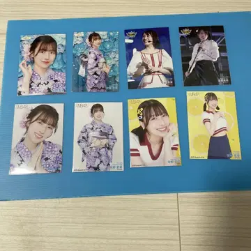 NMB48 생사진 아베 와카나 4컴프 세트