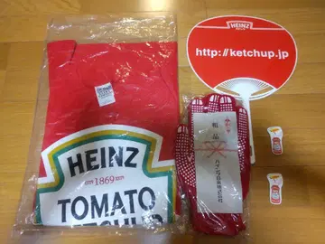HEINZ 4종 세트 (T셔츠, 목장갑, 부채, 마그넷)