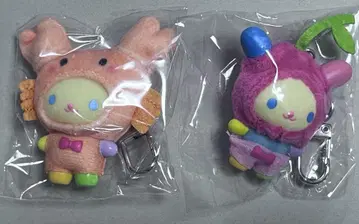 산리오 치비토모 우사하나 바다 생물 과일