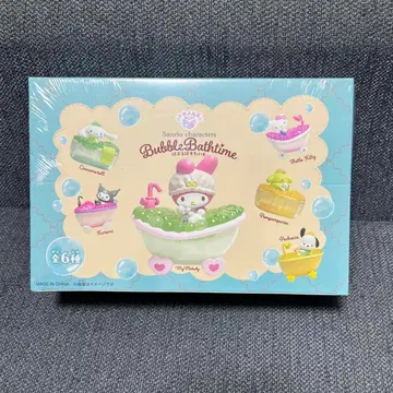 두근거리는 BOX! 산리오 캐릭터즈 버블 목욕 타임 BOX 전 6종