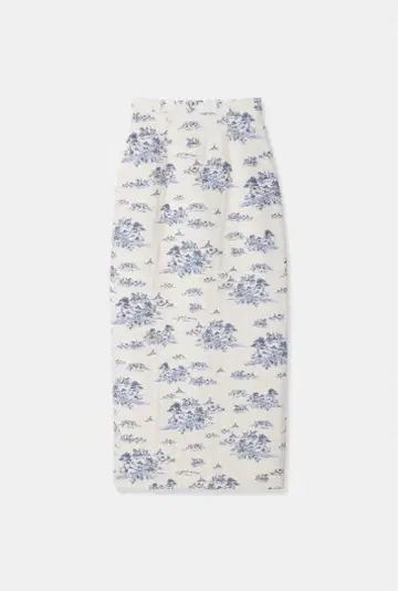 louren lakeside jacquard pencil skirt
