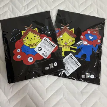 먀쿠먀쿠 x 시마네코 콜라보 T셔츠 2세트 오사카 간사이 박람회