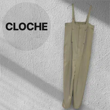 CLOCHE 차콜 살로펫 라프 오버롤 밴딩